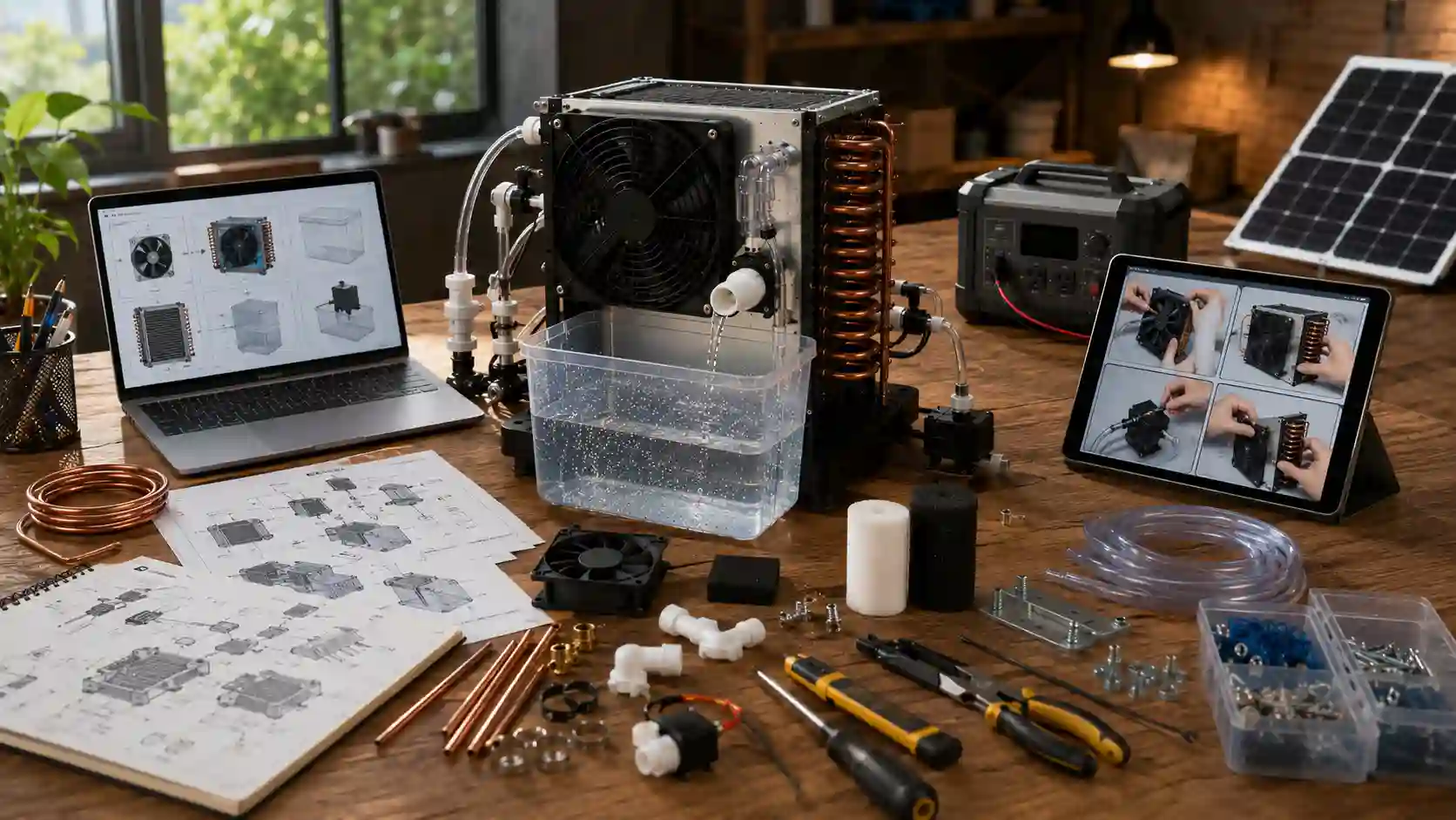 Joseph's Well atmospheric water generator components